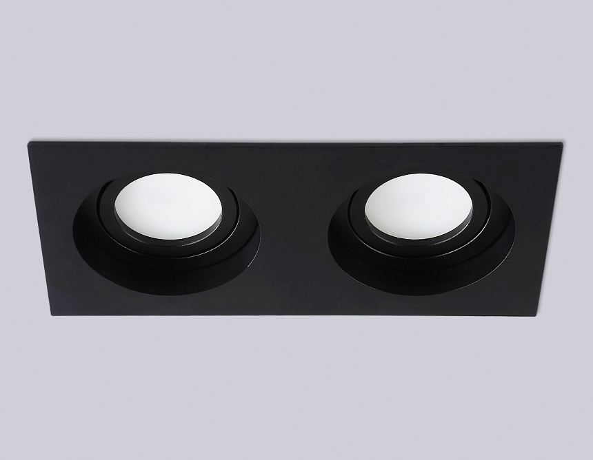 TN102760/2 BK черный IP20 GU5.3/2 200*100*32