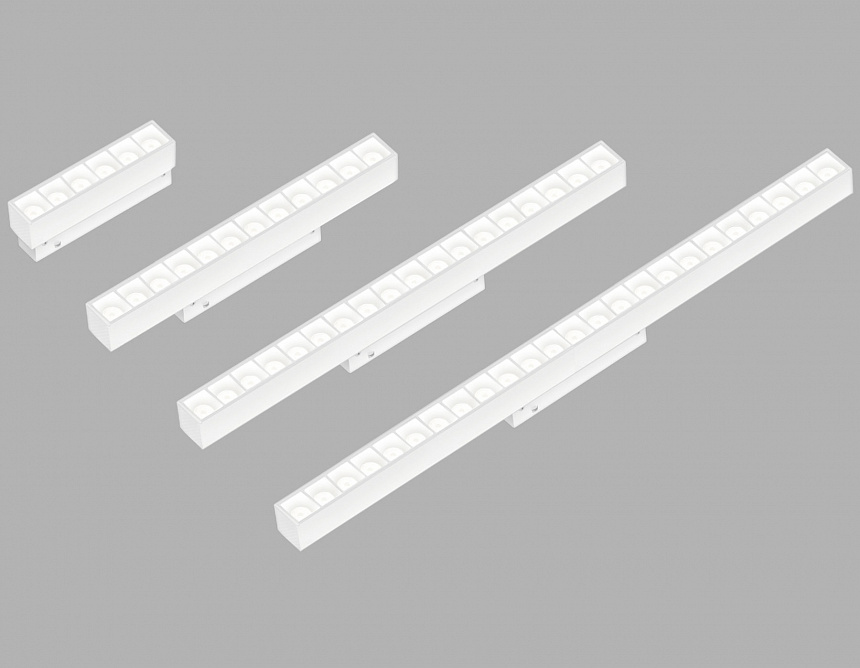 GL4510 WH белый IP20 24W 3CCT 3000-6000K SMART 48V 24° 435*22*25