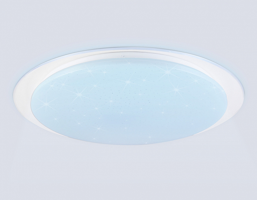 FZ780 WH белый IP20 60W 3000-6500K+RGB 570*55 (ПДУ ИК)