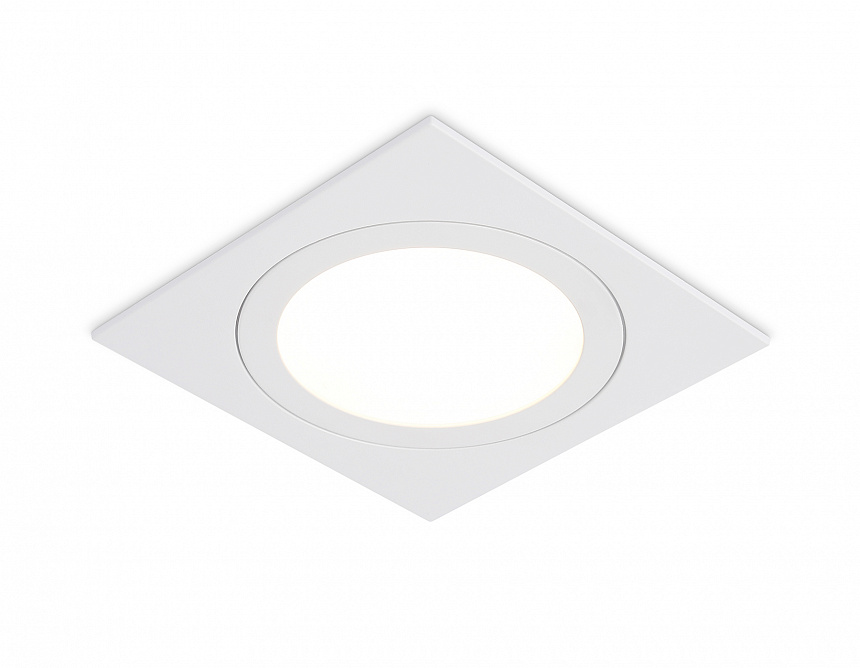 TN6607 WH белый IP44 GX53 max 15W 110*110*23