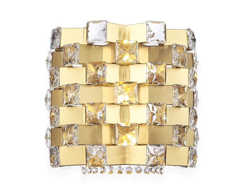 LH41014/2 BS/CL латунь/прозрачный E14*2 max 40W 300*190*270