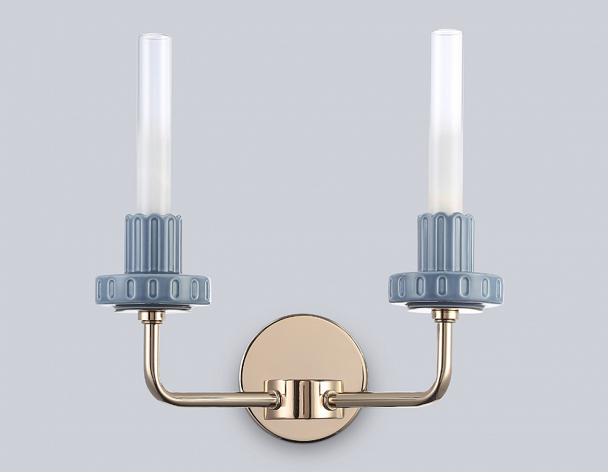 LH53130/2 GD/WH/GB золото/белый/серо-синий 4W 3000K 290*180*290