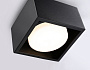 TN70827 BK черный GX53 max 12W 100*100*60