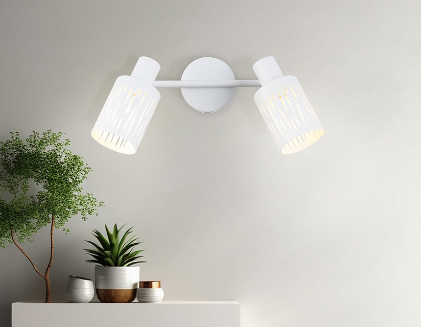 TR8664/2 WH белый E14/2 max 60W 360*100*190