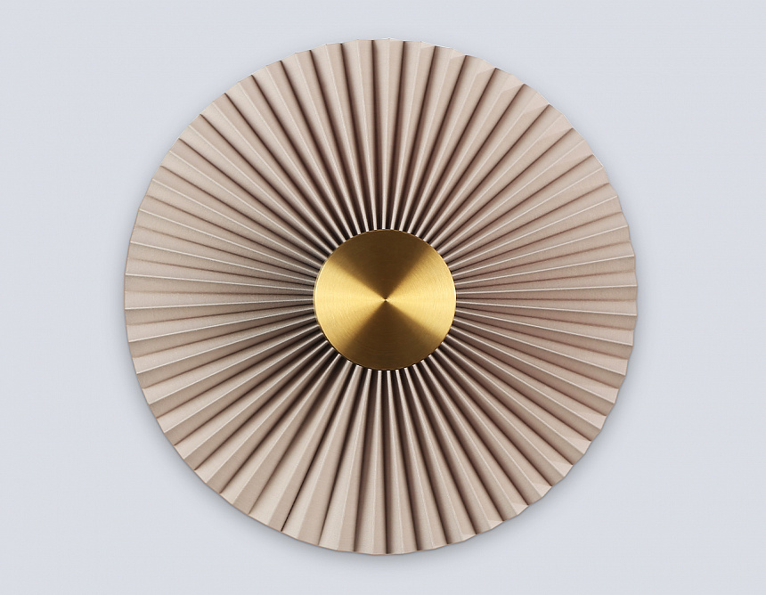 LH72643 BR/WH латунь/бежевый 6W 3000K D300*100