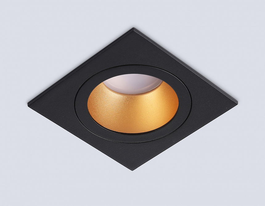 TN102829 BK/GD черный/золото GU5.3 92*92*50