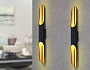 FW237/2 BK/GD черный/золото G9/2 max 40W 600*60*80  (лампы LED G9 7W 4200K в комплекте)
