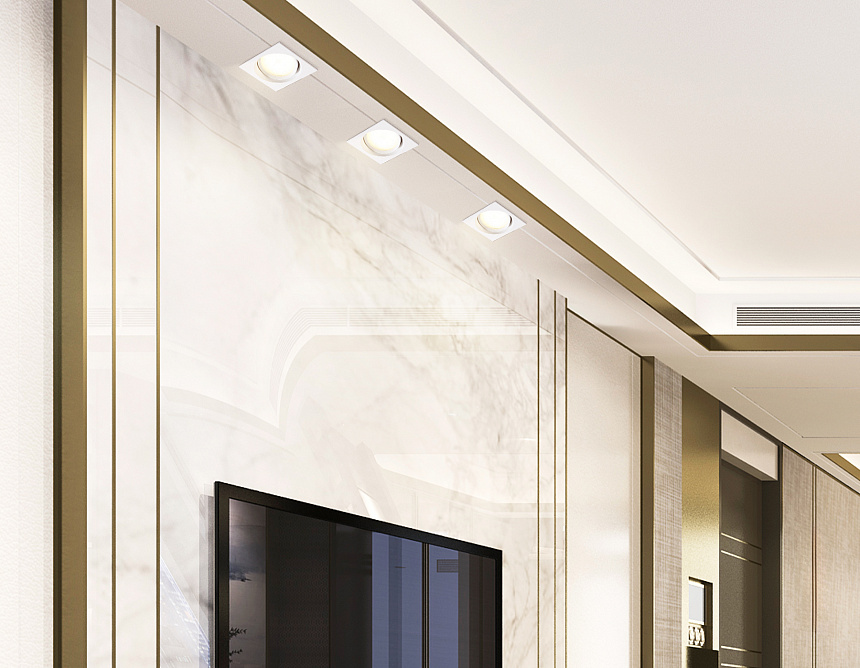 TN6655 WH белый IP44 GX53 110*110*48