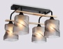 TR3033249/4 BK/WD черный/дерево E27/4 max 60W 340*340*245