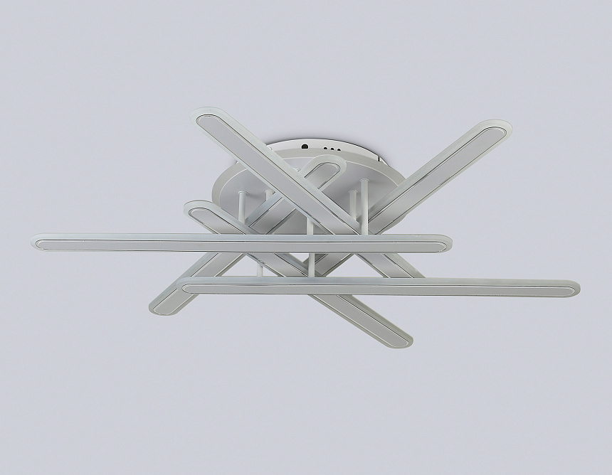 FA8907 WH/CH белый/хром 135W 3000K-6400K+RGB 800*770*160 (ПДУ РАДИО 2.4G)