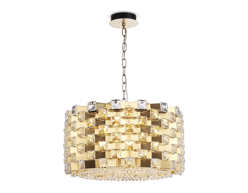 LH41003/12 BS/CL латунь/прозрачный E14*12 max 40W D540*290