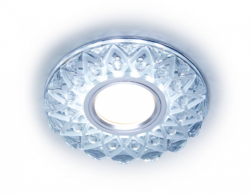 S375 CL/FR прозрачный/матовый GU5.3+3W(LED WHITE) D120*25