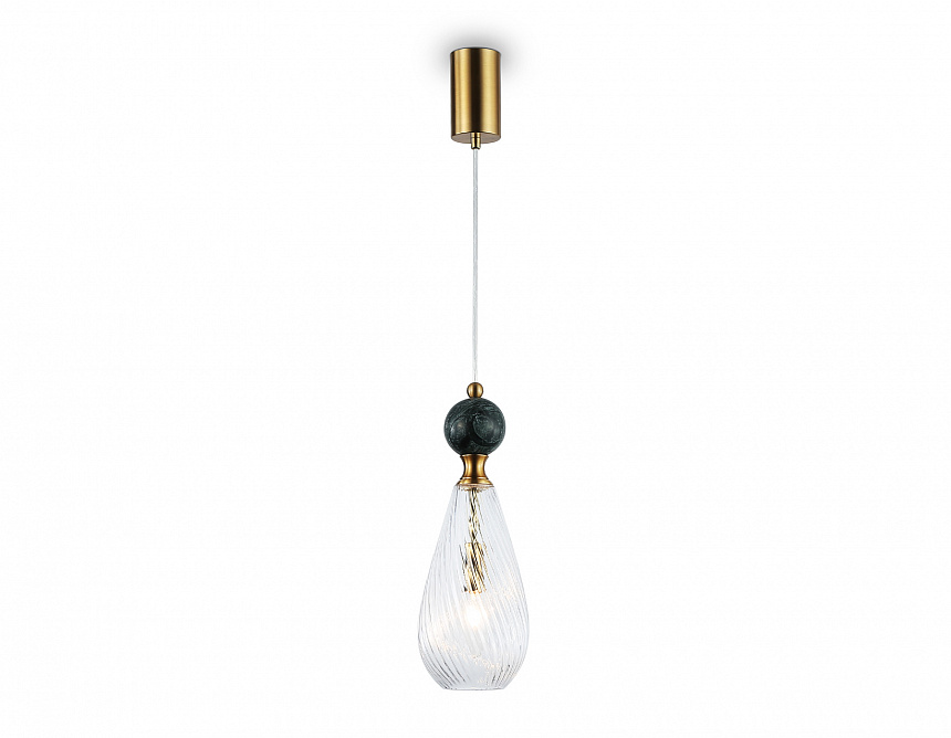 LH53289 BS/CL латунь/прозрачный E14 max 40W D125*1900