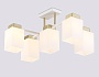 TR303047/5 WH/GD белый/золото E27/5 max 60W 540*480*270