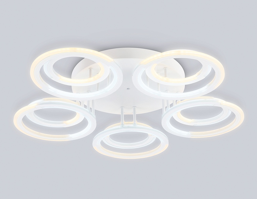 FA8944/5+5 WH белый 132W 3000-6000K D735*115 (ПДУ ИК) FA8944/5+5 WH белый 132W 3000-6000K D735*115 (ПДУ ИК)