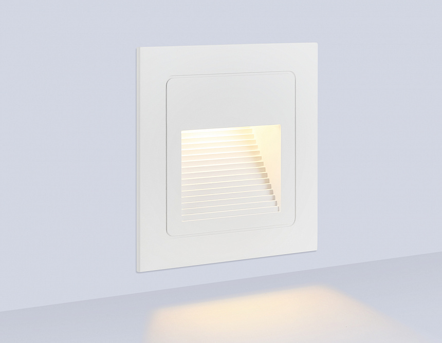 ST8211 WH белый IP65 LED 3000K 3W 84*84*46
