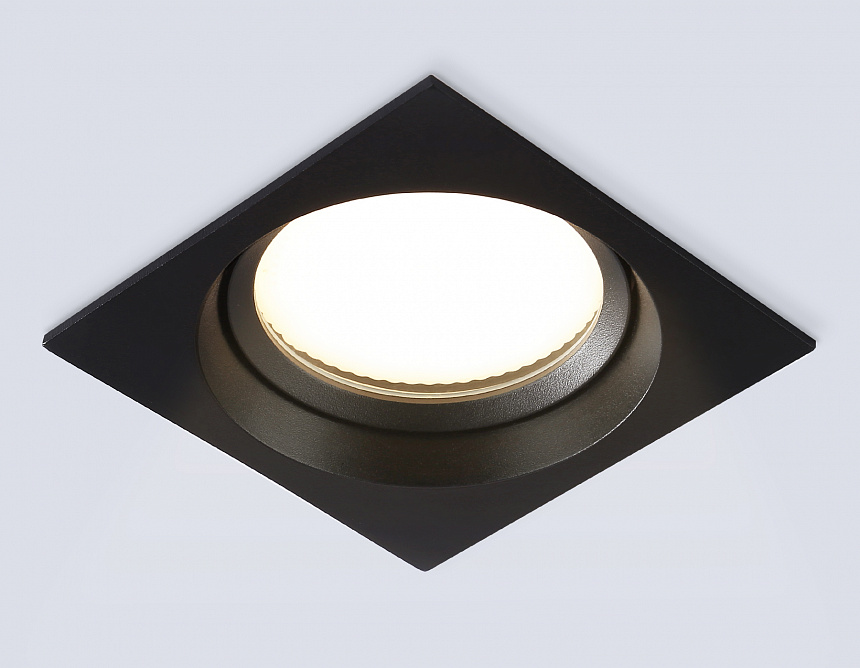 TN6657 BK черный IP44 GX53 110*110*48