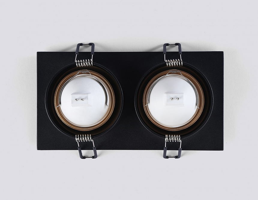 TN102735/2 BK/GD черный/золото GU5.3 175*92*23 TN102735/2 BK/GD черный/золото GU5.3 175*92*23