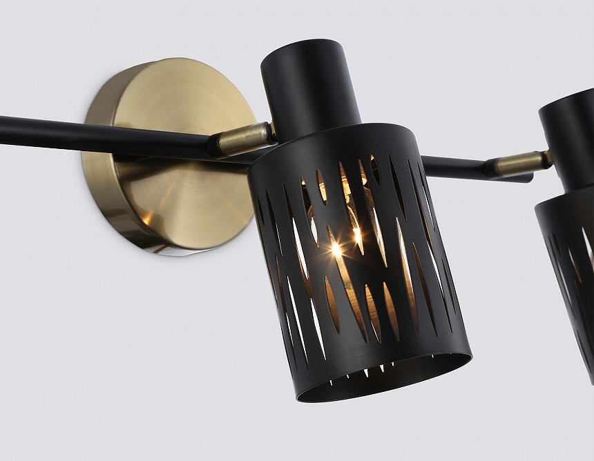 TR8669/3 BK/SB чёрный/бронза E14/3 max 60W 560*100*190