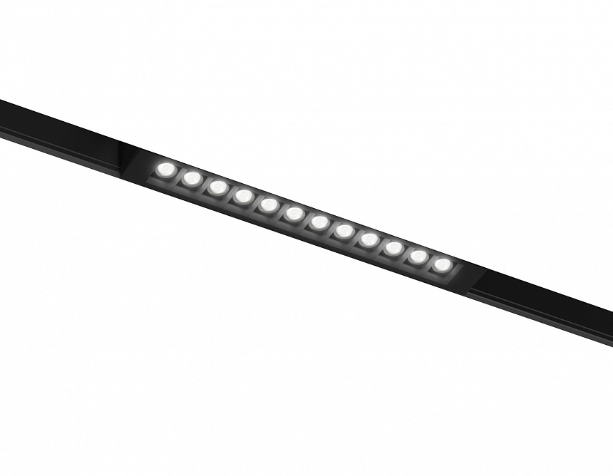 GL8075 BK черный IP20 9W 3000-6000K 220V 24° 220*25*41