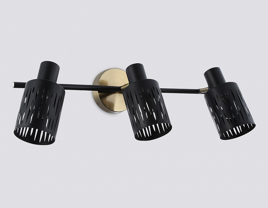 TR8669/3 BK/SB чёрный/бронза E14/3 max 60W 560*100*190