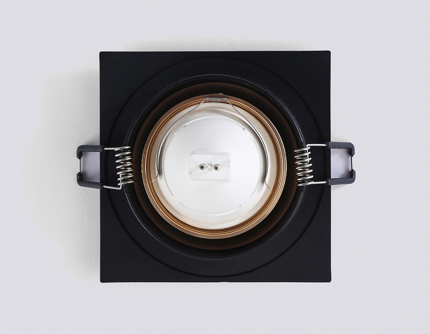 TN102730 BK/GD черный/золото GU5.3 92*92*23