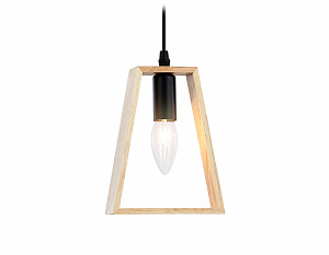 TR80497 BK/LW черный/светлое дерево E14 max 60W D150*1000