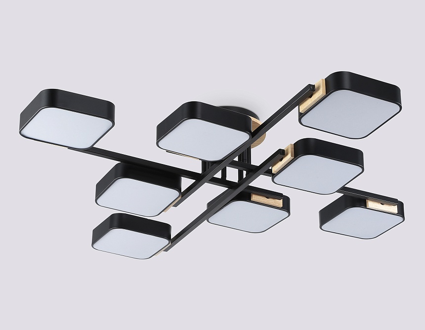 FL4890/8 BK/WD черный/дерево 144W 3000-6000K 960*960*160 (без ПДУ) FL4890/8 BK/WD черный/дерево 144W 3000-6000K 960*960*160 (без ПДУ)