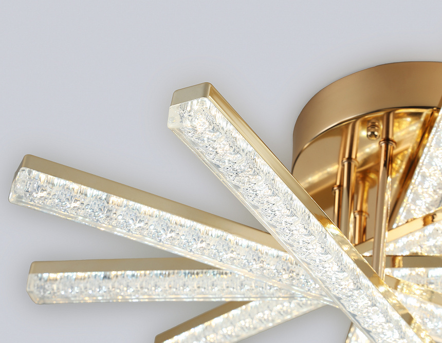 FA8897 GD золото 65W 3000K-6400K 600*580*190 (ПДУ РАДИО 2.4G)