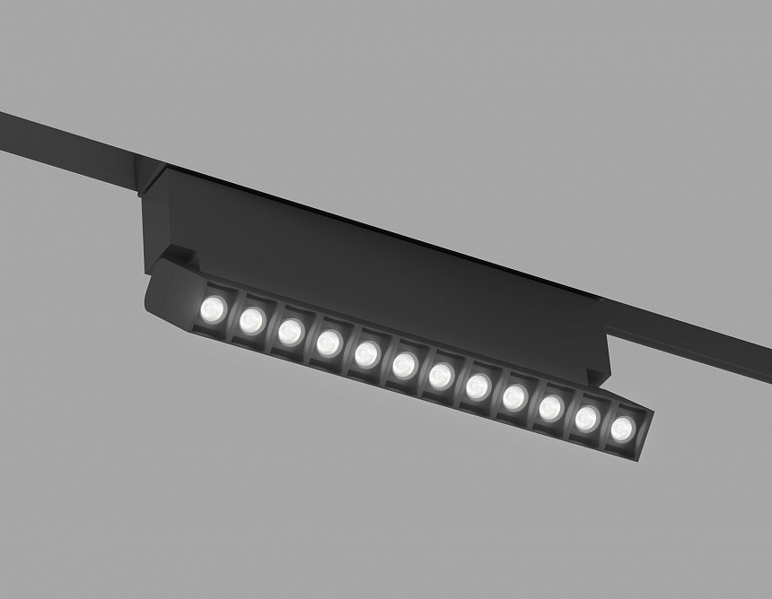 GL8090 BK черный IP20 9W 3000-6000K 220V 24° 220*25*138