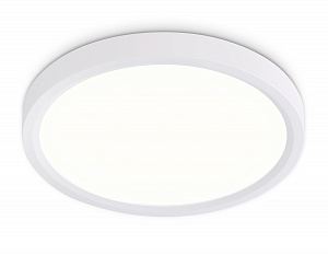 FZ1901 WH белый IP54 13W 3000K-6500K CCT-переключатель D230*25 (Без ПДУ)