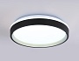FZ604 BK/GD черный/золото IP20 46W 3000K-6500K+RGB D390*80 (ПДУ ИК)