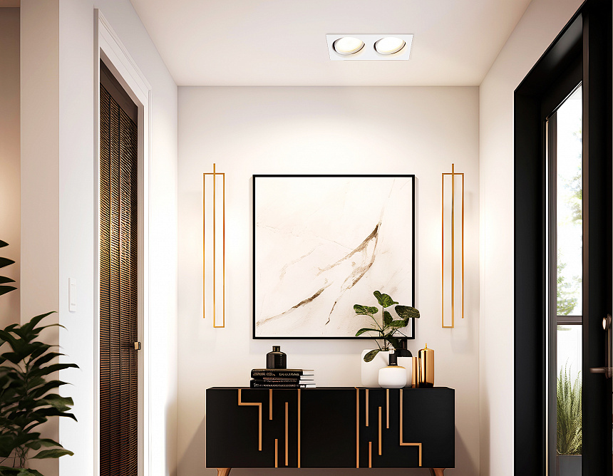 TN6659/2 WH белый IP44 GX53/2 220*110*48 TN6659/2 WH белый IP44 GX53/2 220*110*48