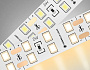 GS3601 2835 204Led/ 20W m/ 24V IP20 3000K/ 5000*14*1.2mm (2 конт.)