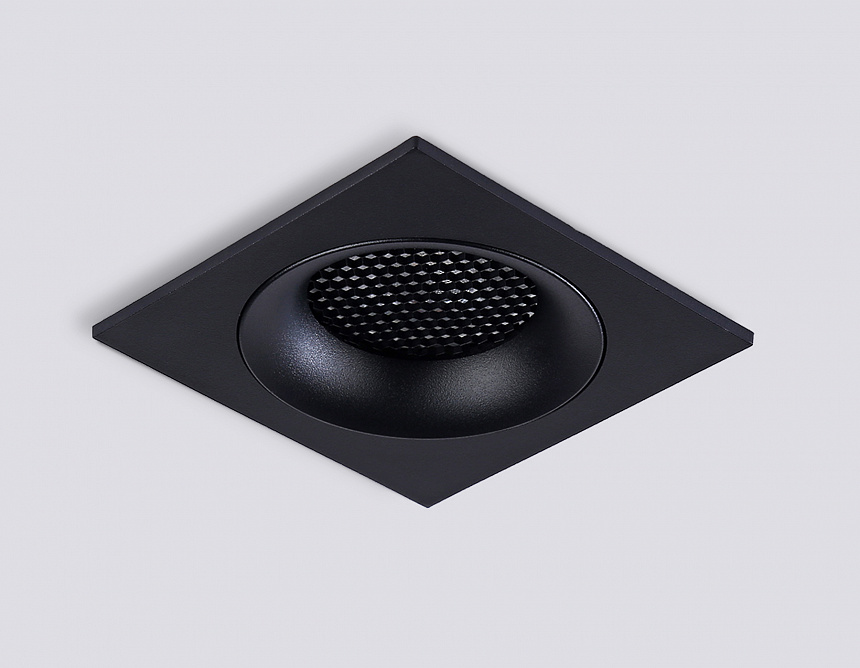 TN102729 BK черный GU5.3 92*92*23