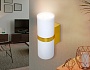 FW242/2 WH/GD белый/золото GU10*2 max 12W 155*60*76