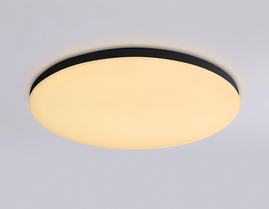 FZ2004 BK черный IP54 20W 3000K-6500K+RGB Wi-Fi Алиса/Tuya/Smart Home/Alexa D300*55 (ПДУ ИК)