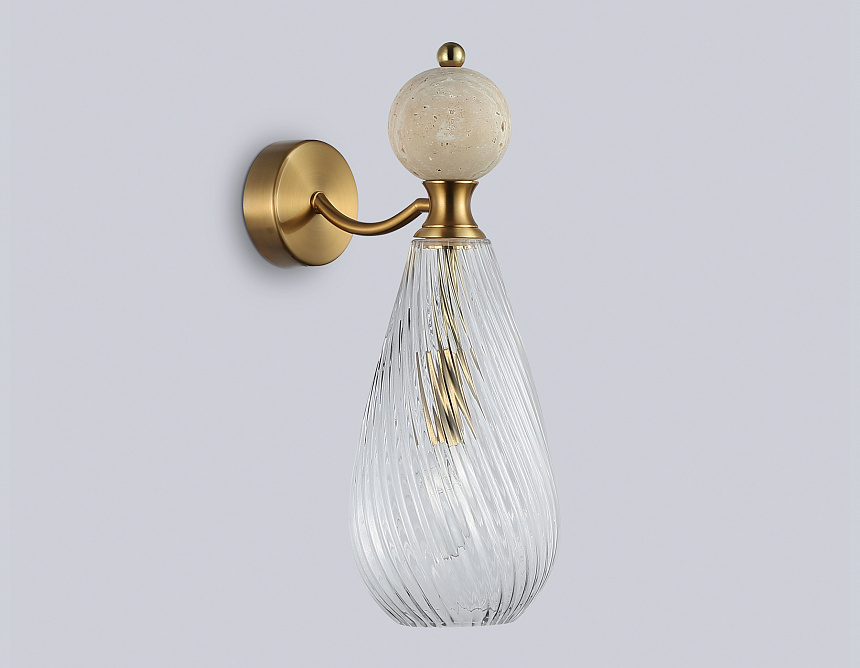 LH53288 BS/CL латунь/прозрачный E14 max 40W 200*125*345 LH53288 BS/CL латунь/прозрачный E14 max 40W 200*125*345