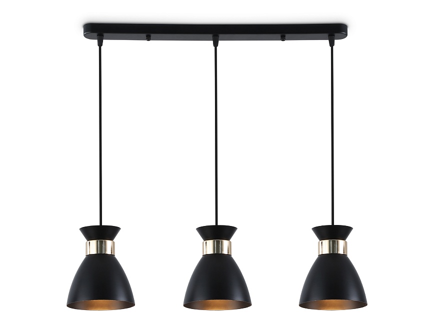 TR8469/3 BK/FGD черный/золото E27/3 max 60W 550*135*1000