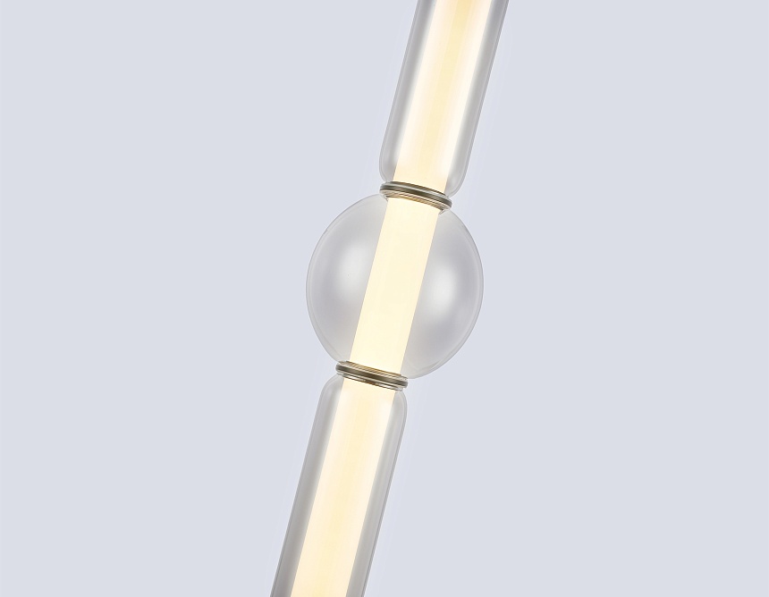 LH11023 BK/SM черный/дымчатый 17W 3000K D120*520