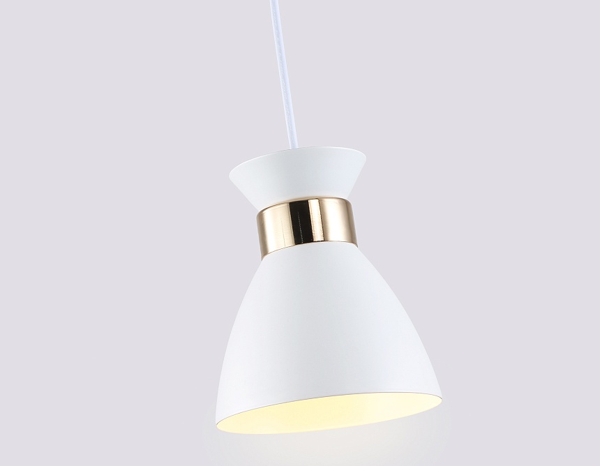 TR8465 WH/FGD белый/золото E27 max 60W D130*1000