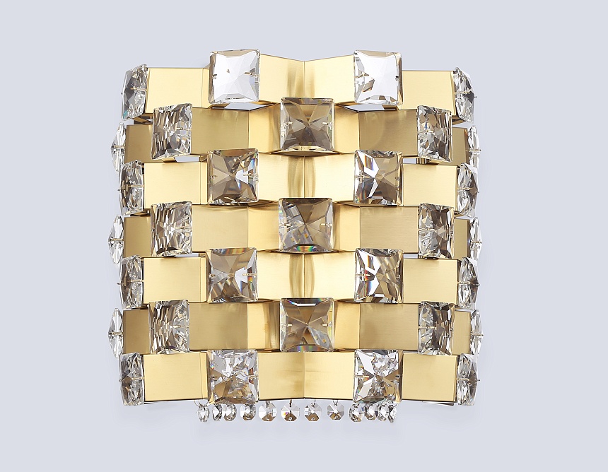 LH41014/2 BS/CL латунь/прозрачный E14*2 max 40W 300*190*270