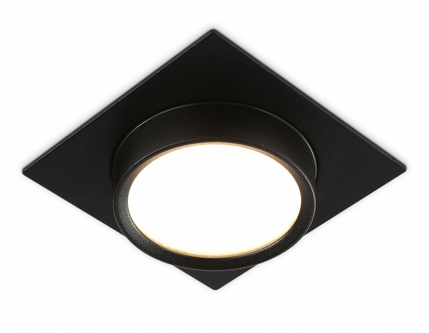 TN6739 BK черный IP44 GX53 110*110*57