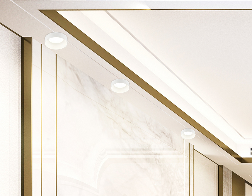 TN51816 WH белый IP20 GX53 D100*63