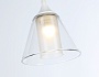 TR3551 WH/CL/FR белый/прозрачный/белый матовый E27 max 40W D155*800