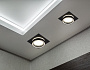 TN52422 BK/FR черный/белый матовый GX53 max 12W 105*105*45