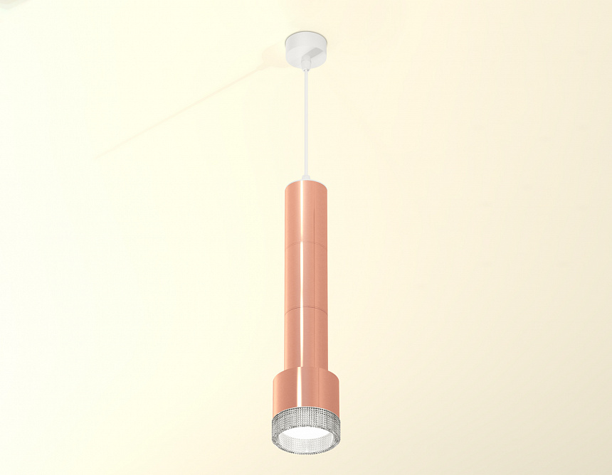 XP8122005 PPG/CL золото розовое полированное/прозрачный GX53