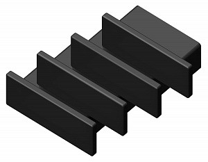 GP8320 BK черный 15.5*6