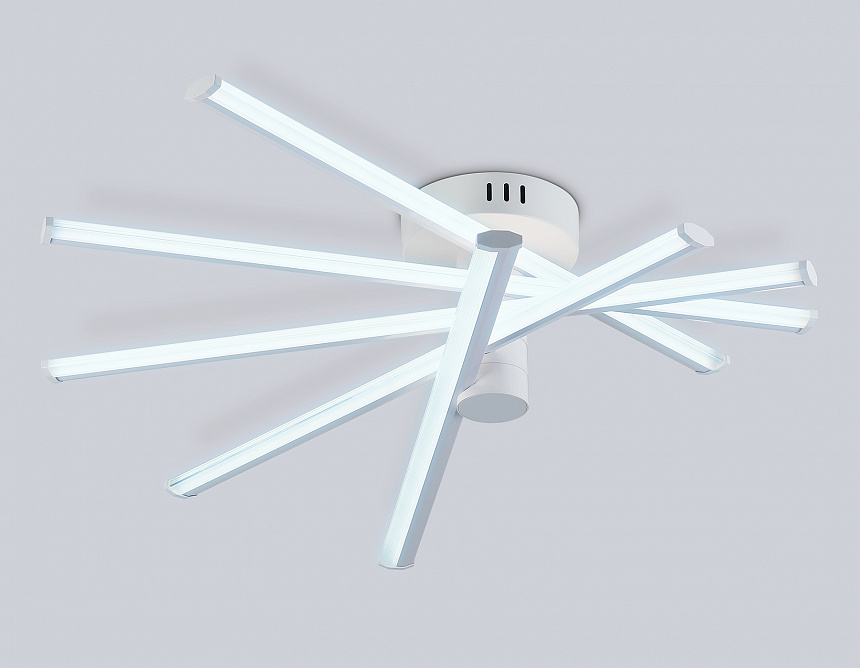 FL6221 WH белый 70W 3000K-6400K 605*605*170 (ПДУ ИК)