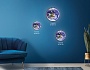 FW11132 BK черный 18W LED 3000-6400K D300*38